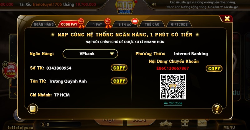 Chính sách bảo mật Hit Club được thực hiện thế nào?